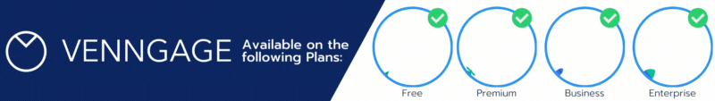 Available on the following Venngage subscription plans: Free, Premium, Business and Enterprise. 