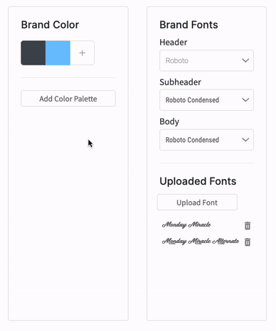 Change the fonts and colors websites use