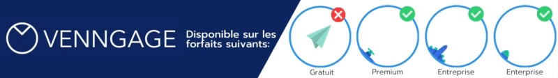 Disponible sur les forfaits suivants: Premium, Entreprise et Enterprise.