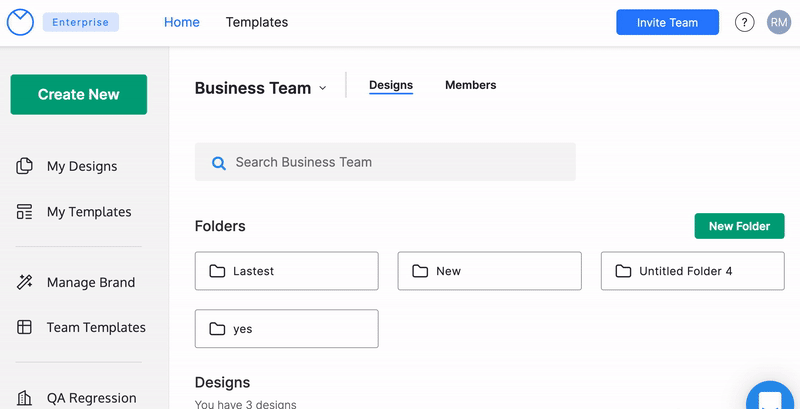 On the page of a Group called 'Business Team', a user clicks on the 'Members' tab at the top of the page. The page loads, displaying a table with the name, email address and role of the group members. The user clicks on the kebab (horizontal three-dot) at the end of the row line of one of the members in the Group. This expands an option to remove the user; the user clicks on this, and a modal appears over the page, prompting the user to confirm that they are removing the member of the Group.