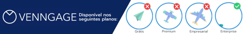 Disponível nos seguintes planos de assinatura da Venngage: Enterprise.