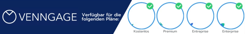 Verfügbar für die folgenden Venngage-Abonnementpläne: Kostenlos, Premium, Business und Enterprise.