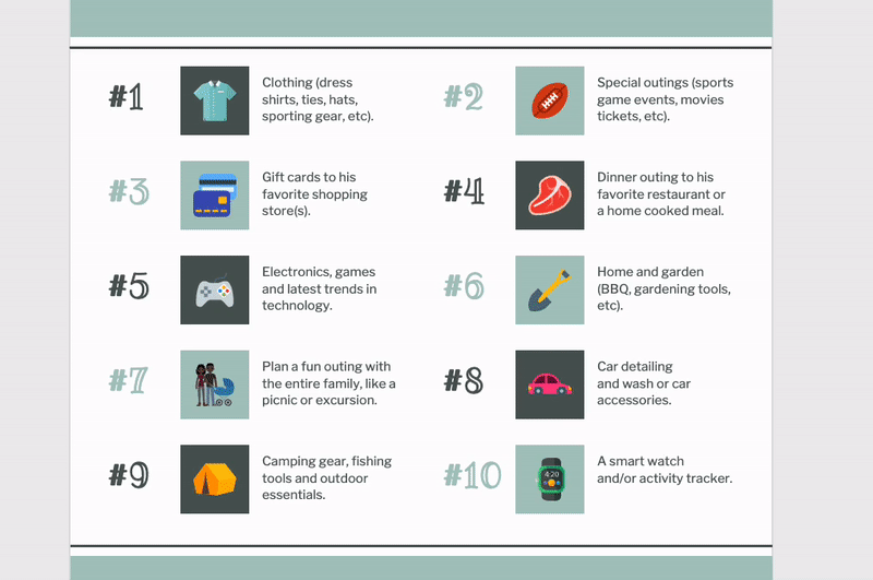 Auf einer Leinwand im Venngage-Editor klickt ein Benutzer auf ein großes Smart-List-Diagramm mit mehreren Elementen, um es auszuwählen.  Um das gesamte Diagramm herum erscheint ein blauer Begrenzungsrahmen, und in der oberen linken Ecke erscheint ein Tag mit dem Symbol des Verschiebepfeils (vier kreuzförmig angeordnete Pfeile, die nach außen zeigen).  Der Benutzer klickt auf das Pfeilsymbol zum Verschieben, zieht es und verschiebt das gesamte Diagramm auf der Leinwand.&nbsp;