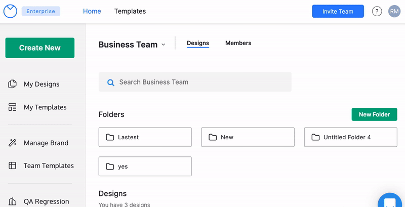 Na página de um Grupo chamado 'Equipe de Negócios', o usuário clica na guia 'Membros' no topo da página.  A página é carregada, exibindo uma tabela com o nome, endereço de e-mail e função dos membros do grupo.  O usuário clica no kebab (três pontos horizontais) no final da linha de um dos membros do Grupo.  Isso expande uma opção para remover o usuário;  o usuário clica nele e um modal aparece na página, solicitando que o usuário confirme que está removendo o membro do Grupo.